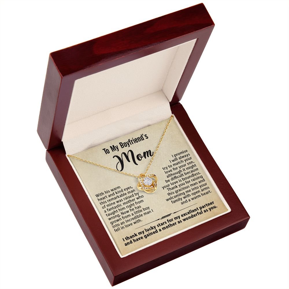 Custom Message Card Jewelry - Gift for Boyfriend's Mom - Jewelry Inns