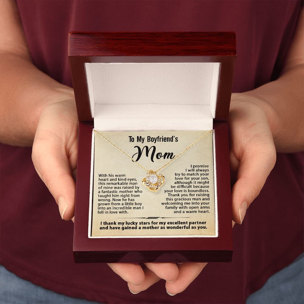 Custom Message Card Jewelry - Gift for Boyfriend's Mom - Jewelry Inns