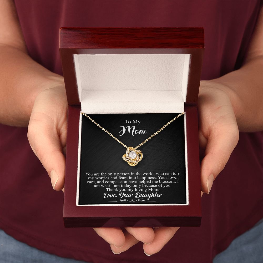 To My Mom Gift - Your are the only person in the world - Love Knot #e144 - Image 8