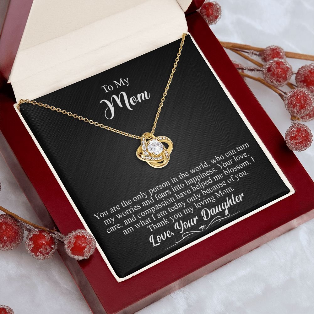 To My Mom Gift - Your are the only person in the world - Love Knot #e144 - Image 9