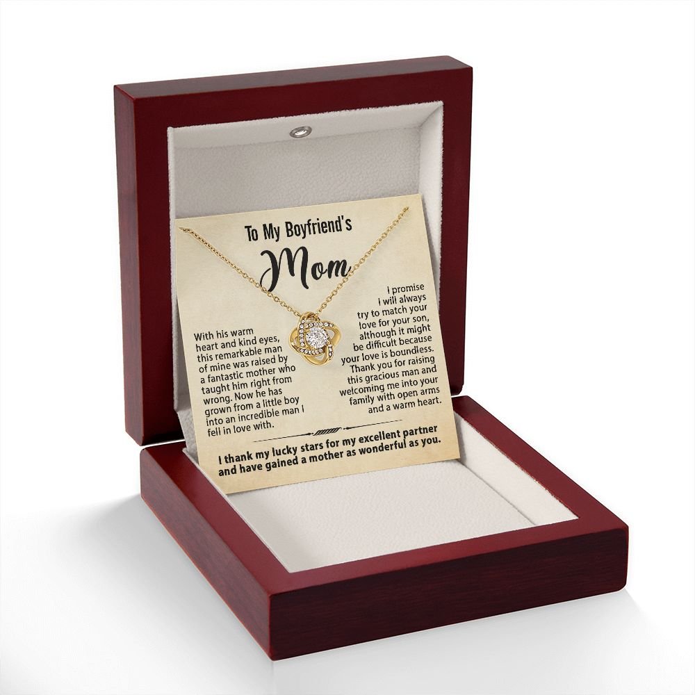 Custom Message Card Jewelry - Gift for Boyfriend's Mom - Jewelry Inns