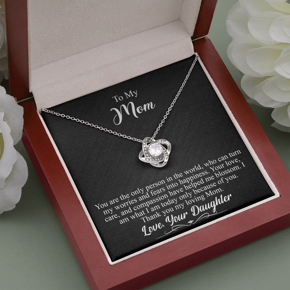 To My Mom Gift - Your are the only person in the world - Love Knot #e144 - Image 11