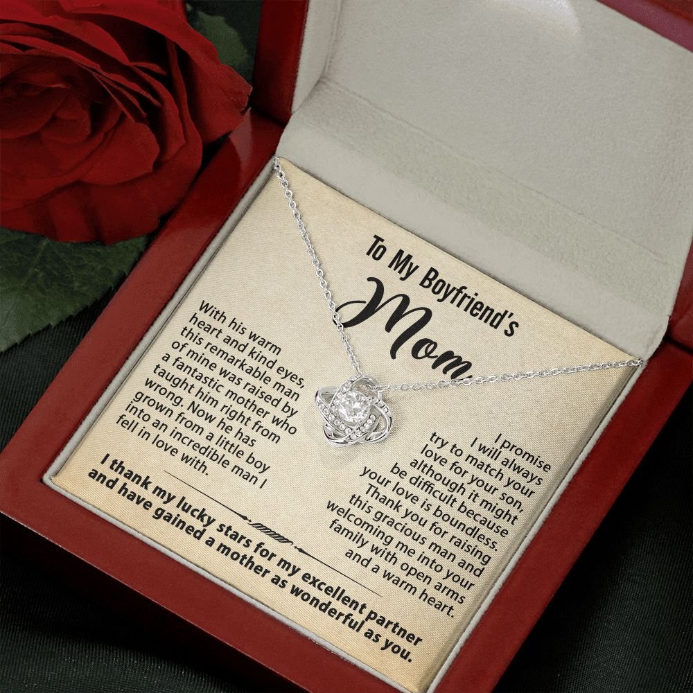 Custom Message Card Jewelry - Gift for Boyfriend's Mom - Jewelry Inns