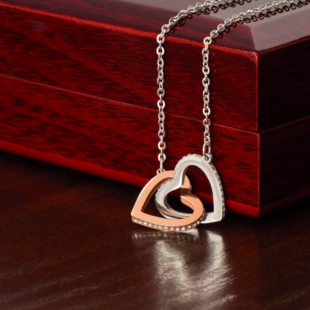 To My Granddaughter - Never forget that I love you - Interlocking Hearts #e68 - Image 10