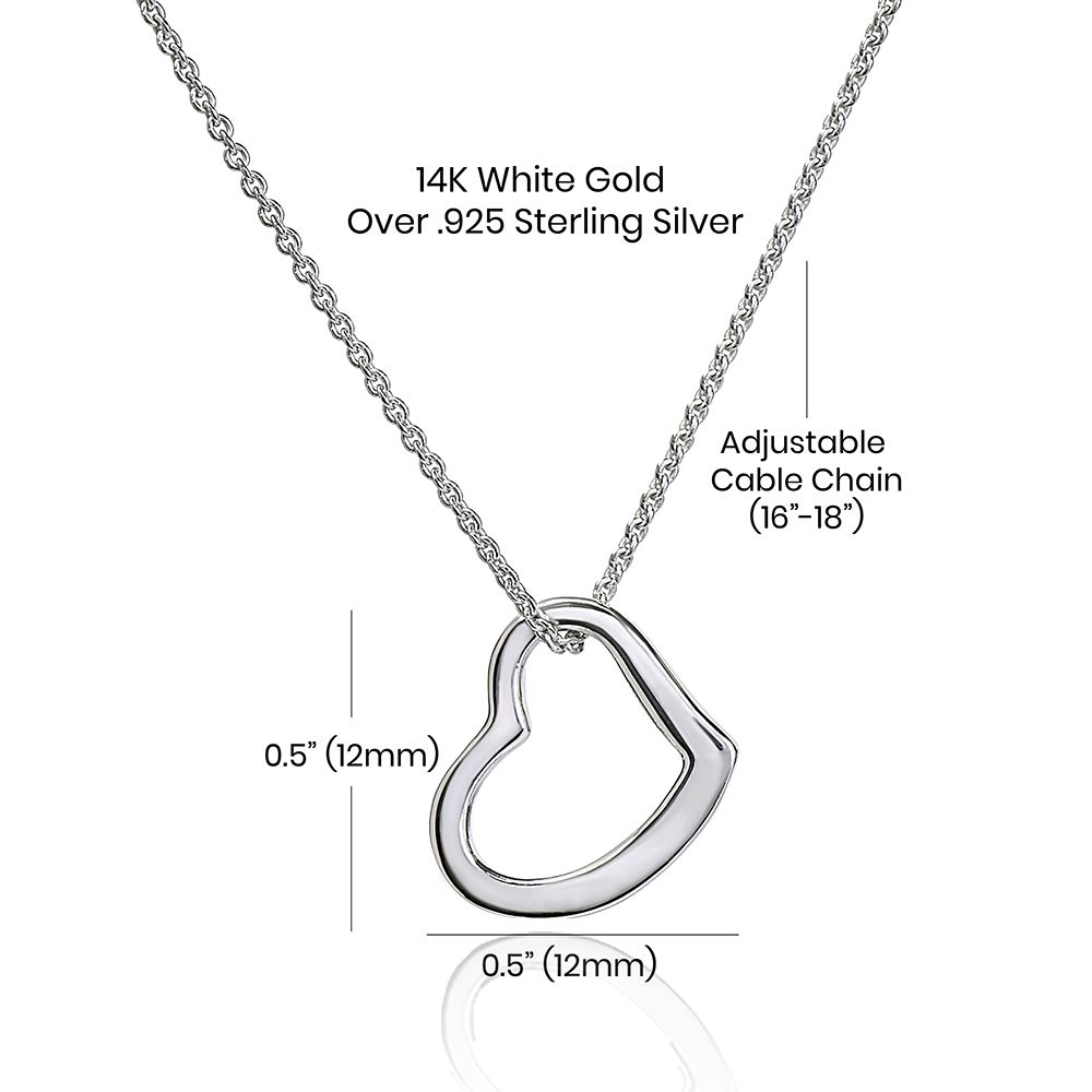 To My Mom Jewelry Gift Set On My Wedding Day - I am so grateful - Delicate Heart #e183 - Image 15