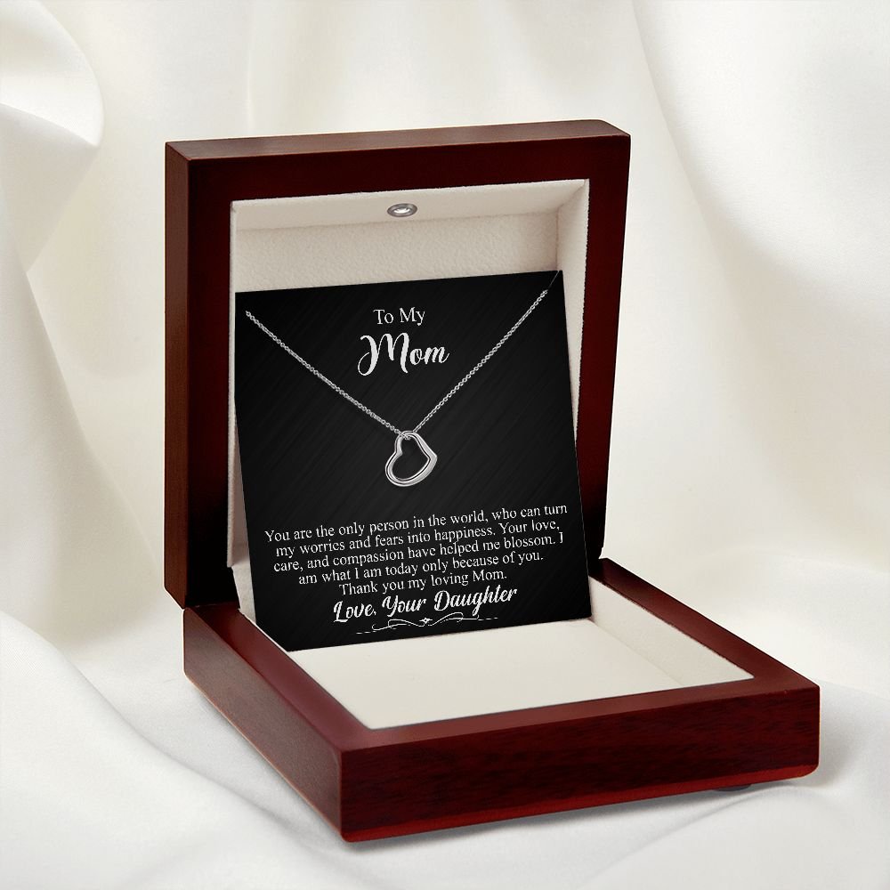 To My Mom Gift - Your are the only person in the world - Delicate Heart #e145 - Image 4