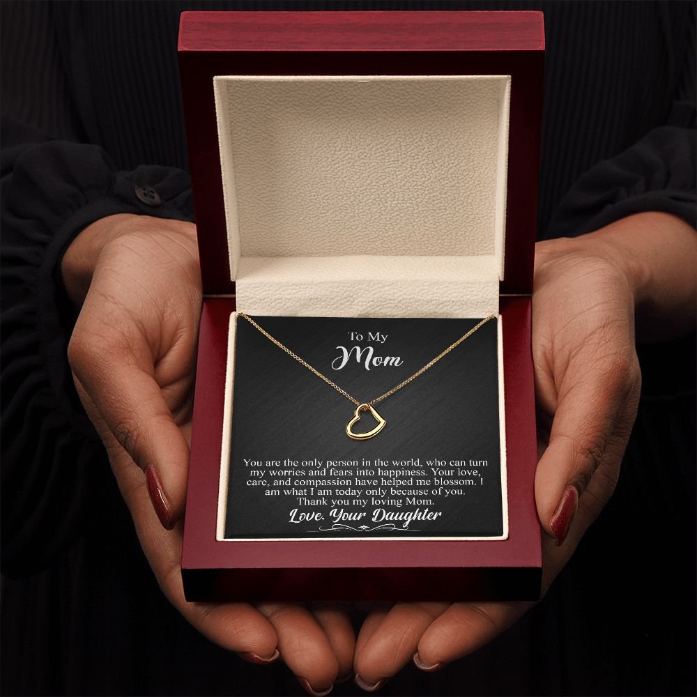 To My Mom Gift - Your are the only person in the world - Delicate Heart #e145 - Image 8
