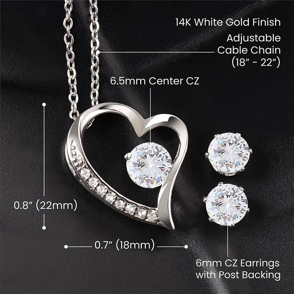 Best Gifts For Her - Valentines Day Gift Necklace - You are my happiness - Forever Love #e225 - Image 10