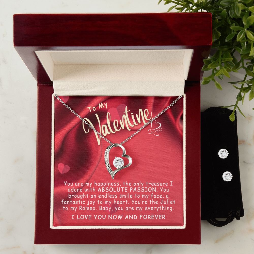 Best Gifts For Her - Valentines Day Gift Necklace - You are my happiness - Forever Love #e225 - Image 9