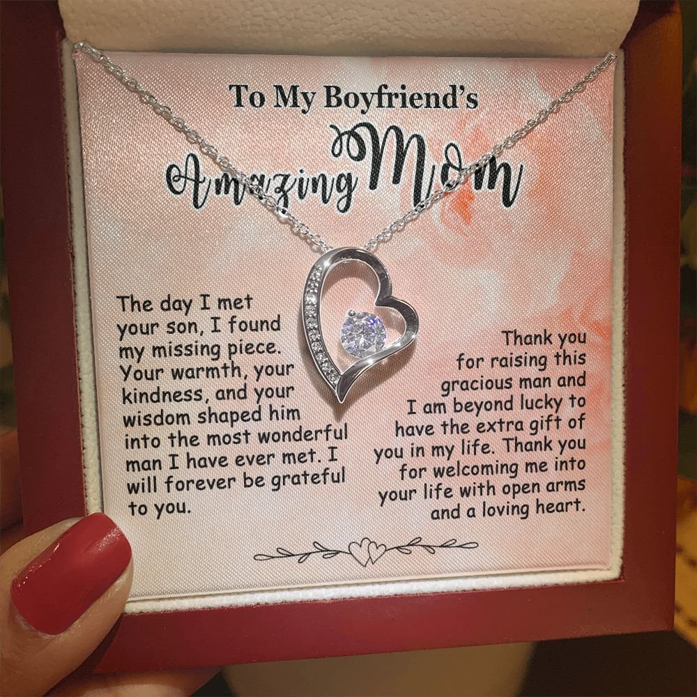 Gifts for Boyfriend's Mom, To My Boyfriends Mom Necklace, Boyfriend's Mom Gifts #e248 - Image 35