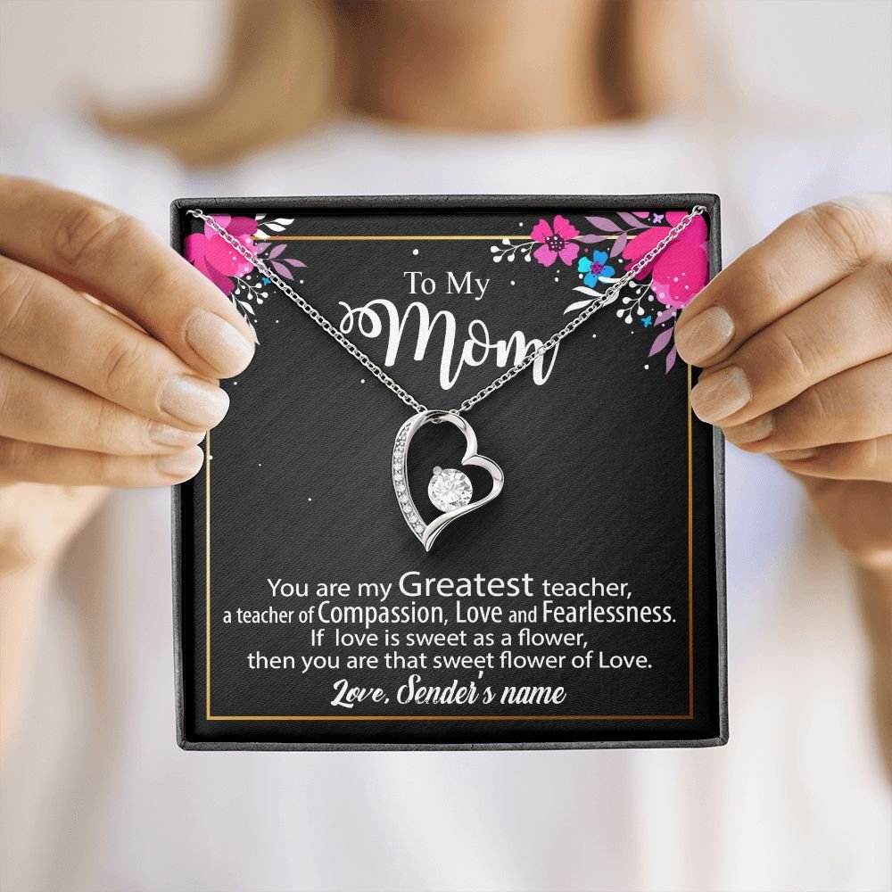 Personalized Necklace For Mom - Mothers Day Gift Ideas, Birthday Christmas Gift for Mom Forever Love - Custom name #az23e133 - Image 14