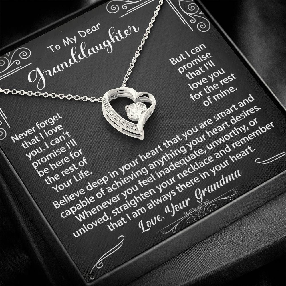 Necklace Gift From Grandma - Necklace for Granddaughter - Jewelry Inns