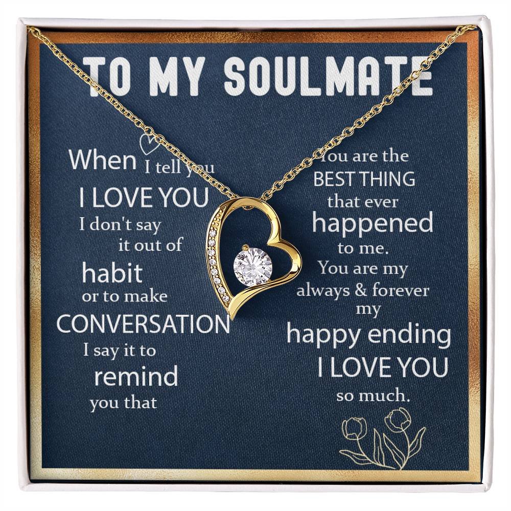 Soulmate Necklace Gift #e329 - Image 6