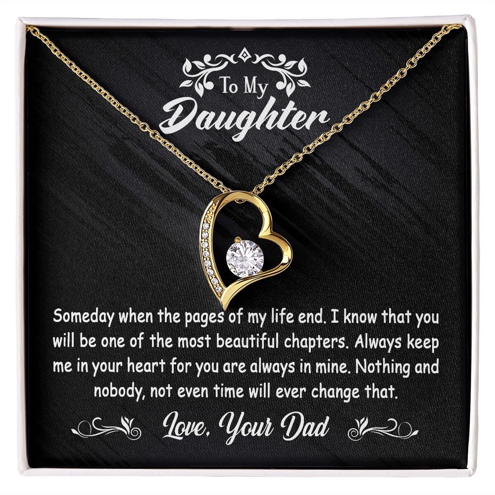 To My Daughter Gift From Dad - Forever Love #e122 - Image 7