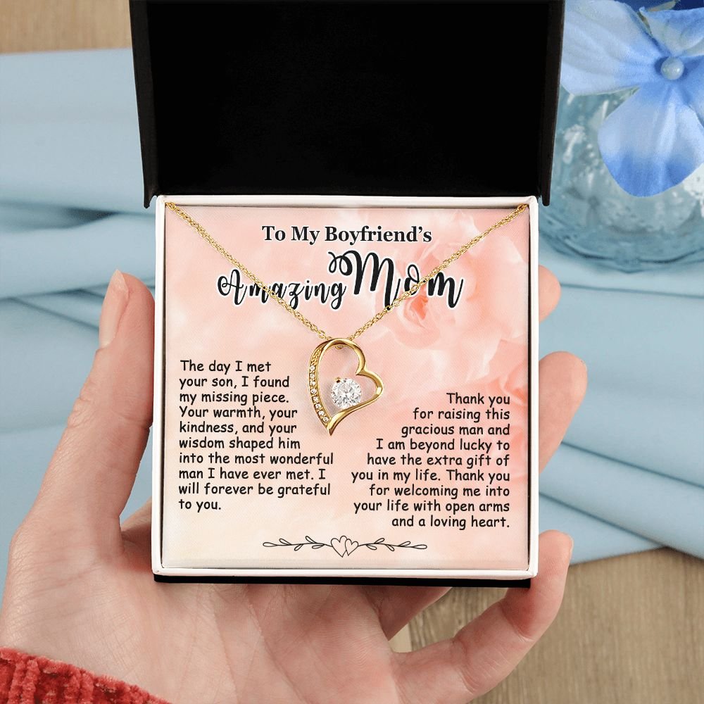 Gifts for Boyfriend's Mom, To My Boyfriends Mom Necklace, Boyfriend's Mom Gifts #e248 - Image 19
