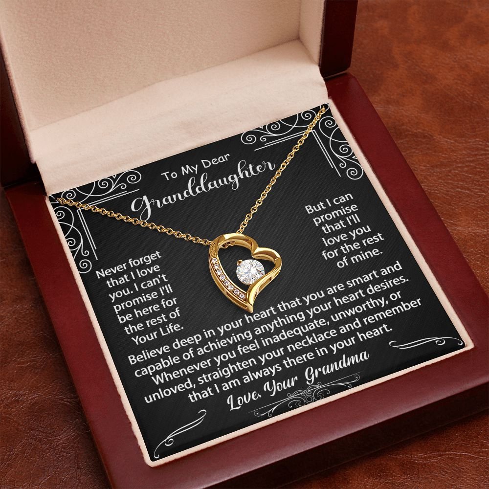 Necklace Gift From Grandma - Necklace for Granddaughter - Jewelry Inns