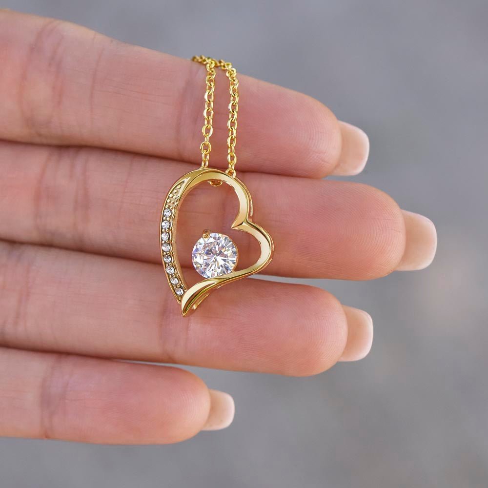 Personalized To My Granddaughter Necklace Gift From Grandma - Forever Love #e102 - Image 3