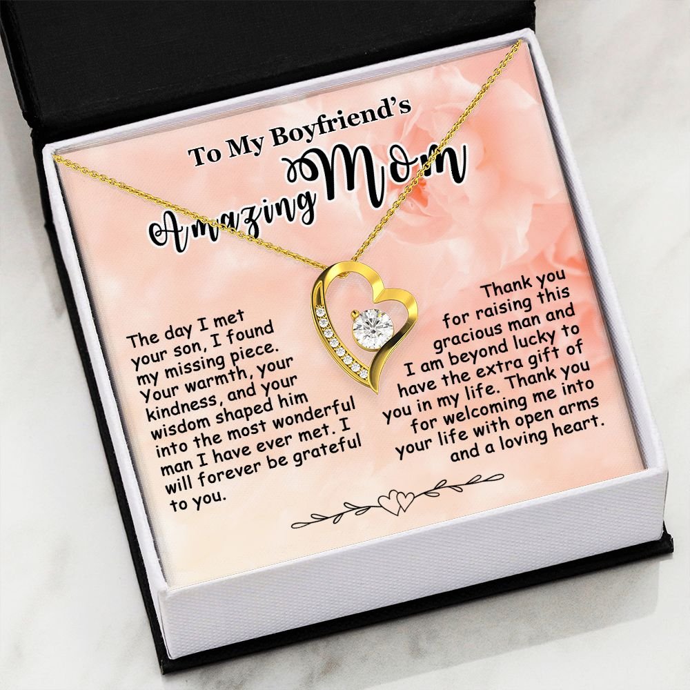 Gifts for Boyfriend's Mom, To My Boyfriends Mom Necklace, Boyfriend's Mom Gifts #e248 - Image 20