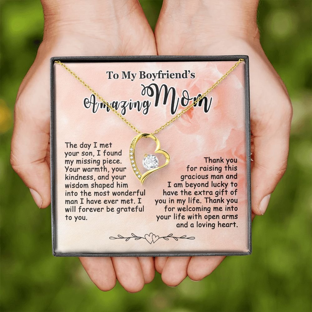 Gifts for Boyfriend's Mom, To My Boyfriends Mom Necklace, Boyfriend's Mom Gifts #e248 - Image 26