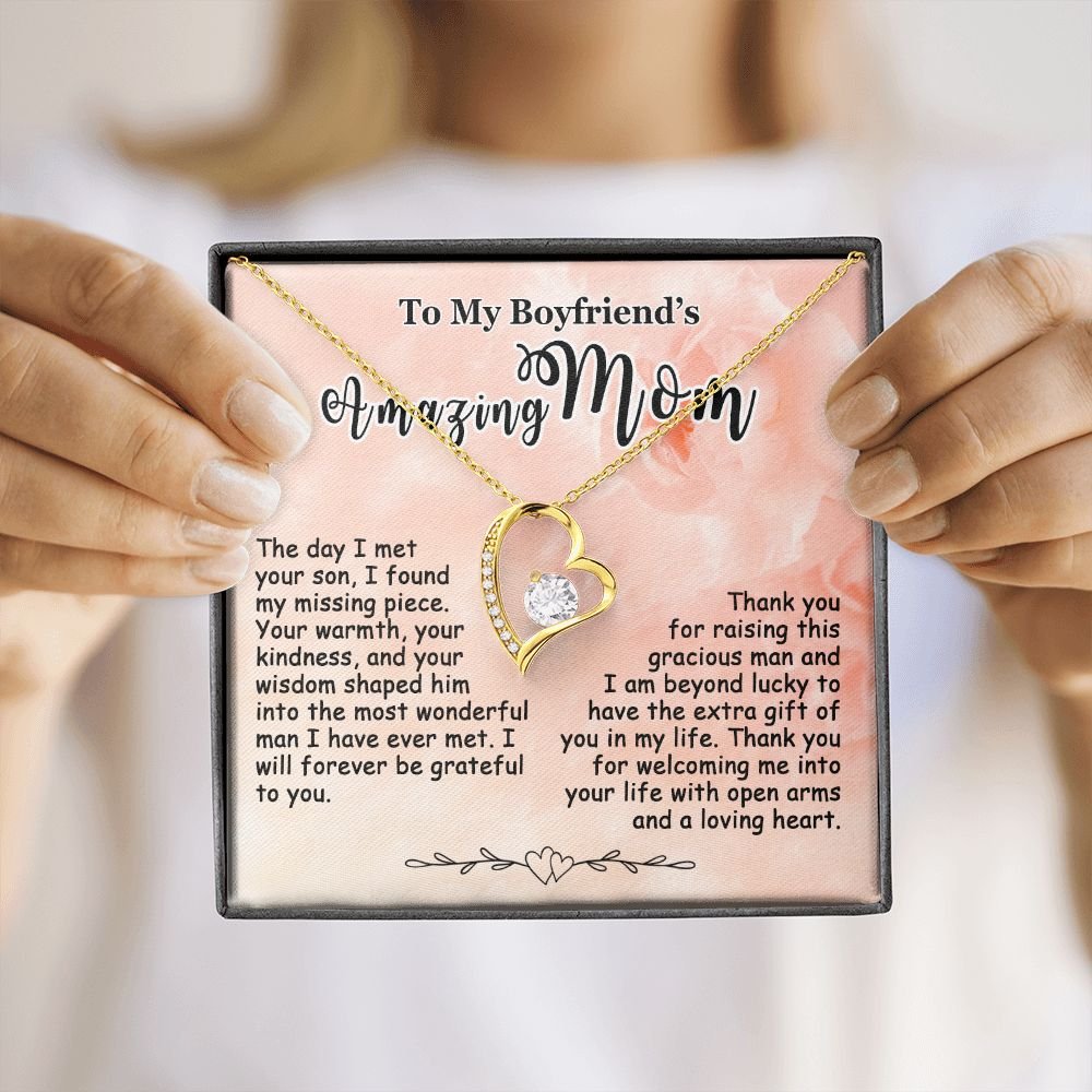 Gifts for Boyfriend's Mom, To My Boyfriends Mom Necklace, Boyfriend's Mom Gifts #e248 - Image 21