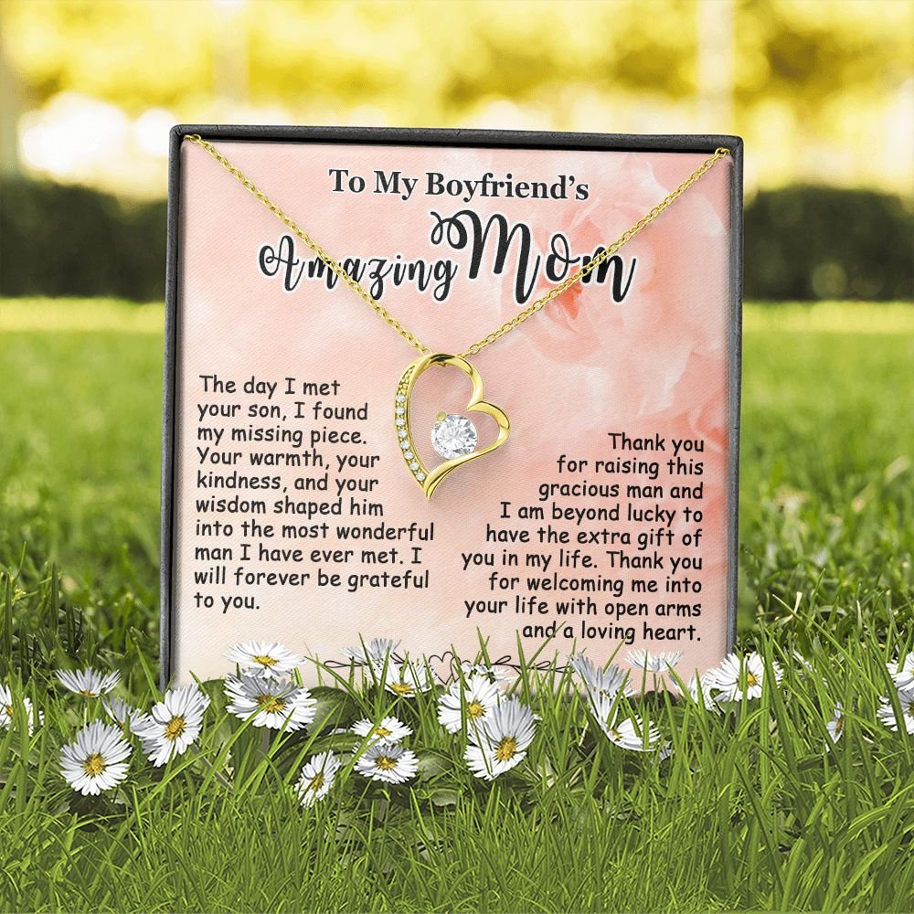 Gifts for Boyfriend's Mom, To My Boyfriends Mom Necklace, Boyfriend's Mom Gifts #e248 - Image 27