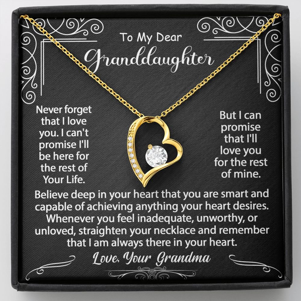 Necklace Gift From Grandma - Necklace for Granddaughter - Jewelry Inns
