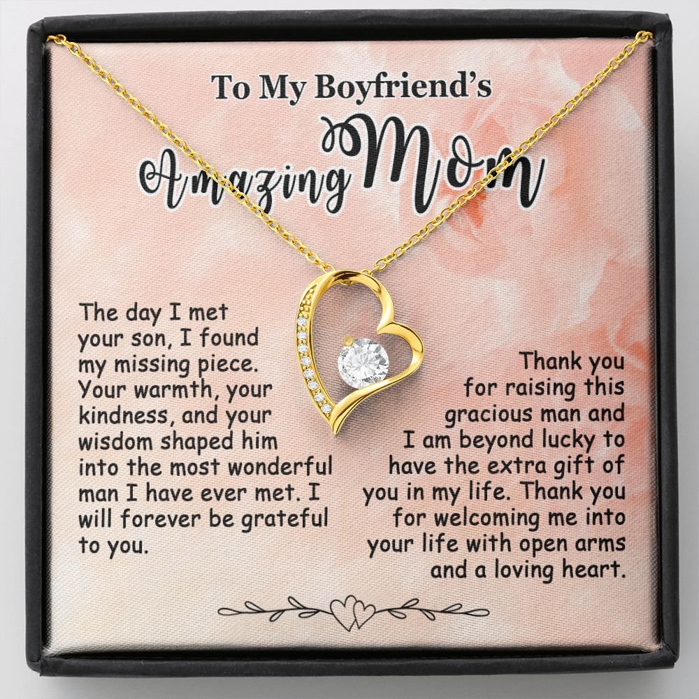 Gifts for Boyfriend's Mom, To My Boyfriends Mom Necklace, Boyfriend's Mom Gifts #e248 - Image 25
