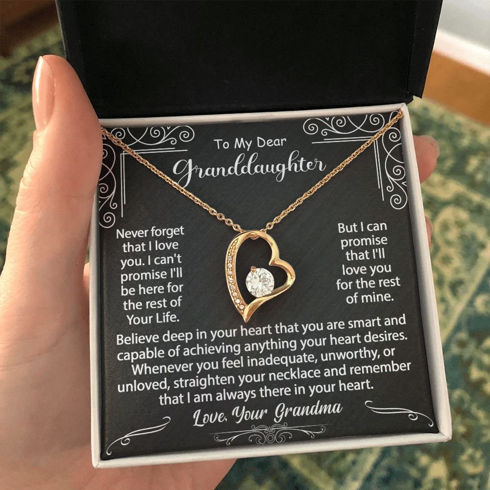 Necklace Gift From Grandma - Necklace for Granddaughter - Jewelry Inns