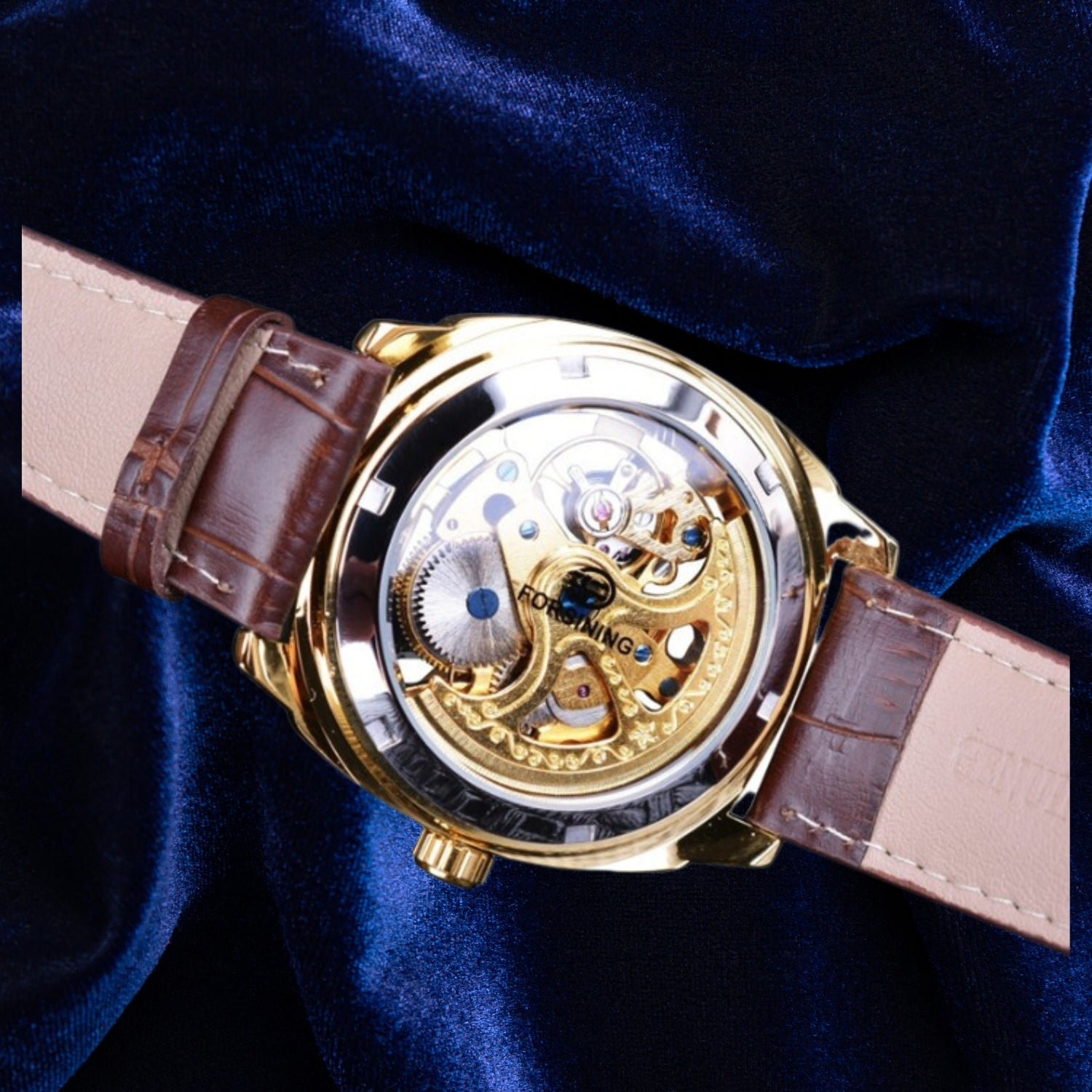 Mens Watches - Classic Mechanical Transparent Watch Gift, Waterproof #e284 - Image 5