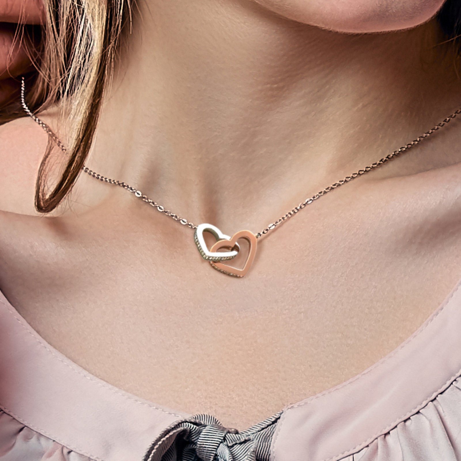 To My Granddaughter Gift Necklace From Grandmother, Graduation Birthday Gift To Granddaughter From Grandma, Inspirational Message Card Necklace #e62 - Image 3